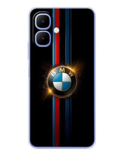 Чохол для Infinix Smart 10 з картинкою «BMW M-Power неон» Чохол для Infinix Smart 10 з картинкою «BMW M-Power неон»