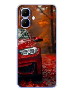 Чохол для Infinix Smart 10 з картинкою «Осіння BMW M4»