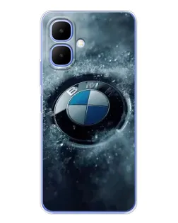 Чохол для Infinix Smart 10 з картинкою «Логотип BMW — лід»