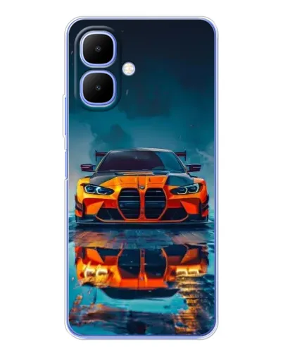 Чехол для Infinix Smart 10 с картинкой «BMW — золотая эмблема» Чехол для Infinix Smart 10 с картинкой «BMW — золотая эмблема»