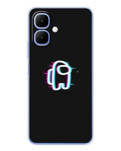 Чохол для Infinix Smart 10 з картинкою «Among Us неон» Чохол для Infinix Smart 10 з картинкою «Among Us неон»