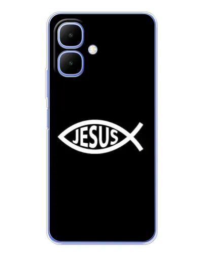 Чехол для Infinix Smart 10 с картинкой «Классический Jesus»