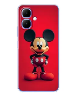 Чехол для Infinix Smart 10 с картинкой «Mickey в полный рост»