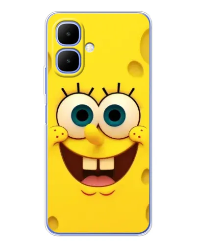 Чохол для Infinix Smart 10 з картинкою «Губка Боб посмішка» Чохол для Infinix Smart 10 з картинкою «Губка Боб посмішка»