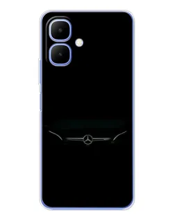 Чехол для Infinix Smart 10 с картинкой «Mercedes Stealth Look»