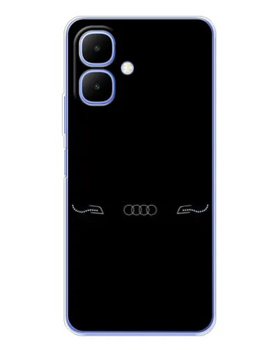 Чехол для Infinix Smart 10 с картинкой «Audi — световой подпись»