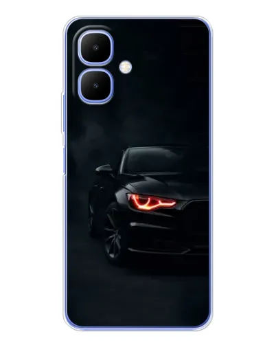 Чехол для Infinix Smart 10 с картинкой «Audi — хищный взгляд»
