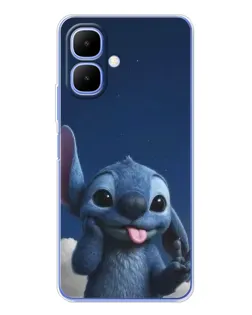 Чехол для Infinix Smart 10 с картинкой «Стич в облаках» Чехол для Infinix Smart 10 с картинкой «Стич в облаках»