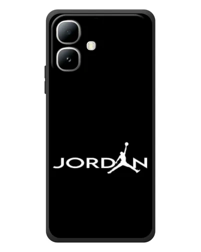 Чехол для Infinix Smart 20 с картинкой «Jordan White Logo» Чехол для Infinix Smart 20 с картинкой «Jordan White Logo»