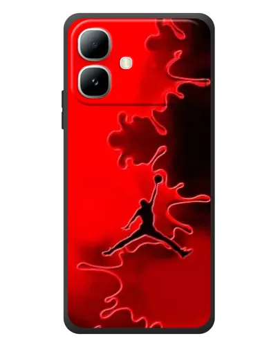 Чехол для Infinix Smart 20 с картинкой «Jordan Red Smoke» Чехол для Infinix Smart 20 с картинкой «Jordan Red Smoke»