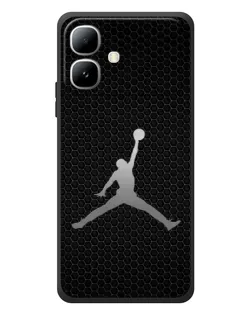 Чехол для Infinix Smart 20 с картинкой «Jordan Dark Carbon»
