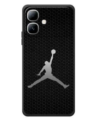 Чехол для Infinix Smart 20 с картинкой «Jordan Dark Carbon» Чехол для Infinix Smart 20 с картинкой «Jordan Dark Carbon»