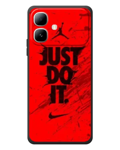 Чехол для Infinix Smart 20 с картинкой «Nike Just Do It» Чехол для Infinix Smart 20 с картинкой «Nike Just Do It»