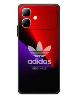 Чехол для Infinix Smart 20 с картинкой «Adidas Red Neon»