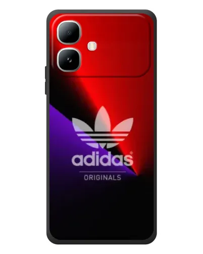 Чехол для Infinix Smart 20 с картинкой «Adidas Red Neon»