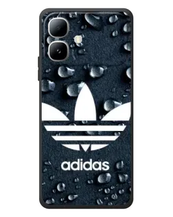Чехол для Infinix Smart 20 с картинкой «Adidas Trefoil Blue»