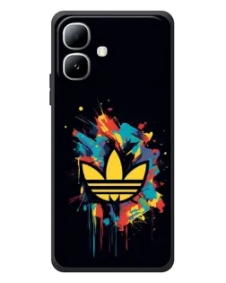 Чехол для Infinix Smart 20 с картинкой «Adidas Splash»
