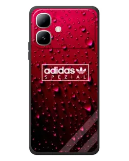 Чехол для Infinix Smart 20 с картинкой «Adidas Gold Marble»