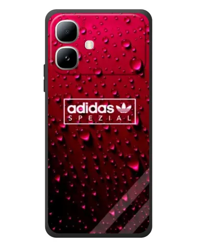 Чехол для Infinix Smart 20 с картинкой «Adidas Gold Marble»