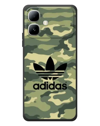 Чехол для Infinix Smart 20 с картинкой «Милитари стиль Adidas»