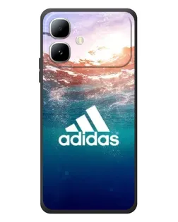 Чехол для Infinix Smart 20 с картинкой «Океанская глубина адидас»