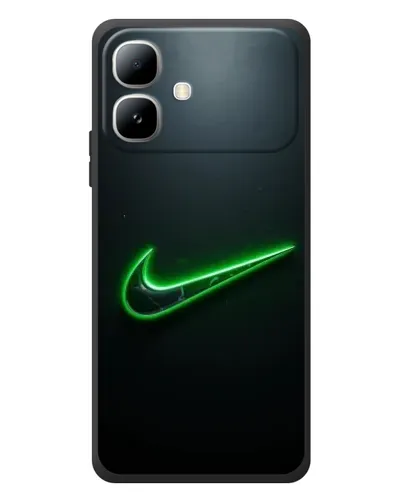 Чехол для Infinix Smart 20 с картинкой «Неоновый контур Nike» Чехол для Infinix Smart 20 с картинкой «Неоновый контур Nike»