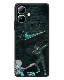 Чехол для Infinix Smart 20 с картинкой «Спортивный арт Nike»