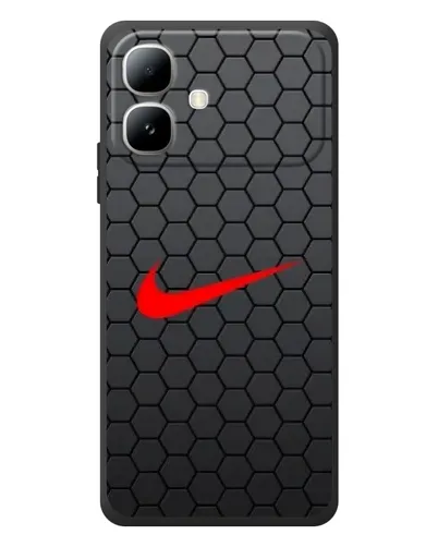 Чехол для Infinix Smart 20 с картинкой «Nike — карбоновая сетка» Чехол для Infinix Smart 20 с картинкой «Nike — карбоновая сетка»