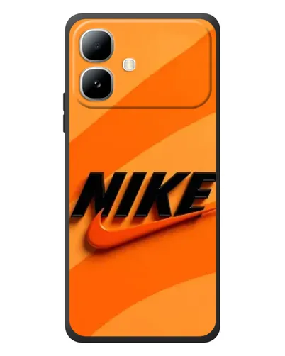 Чехол для Infinix Smart 20 с картинкой «Оранжевый драйв Nike» Чехол для Infinix Smart 20 с картинкой «Оранжевый драйв Nike»