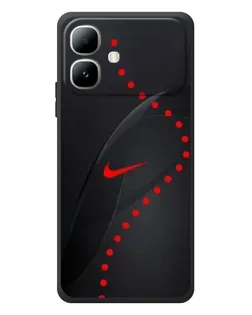 Чехол для Infinix Smart 20 с картинкой «Абстрактный дизайн Nike»