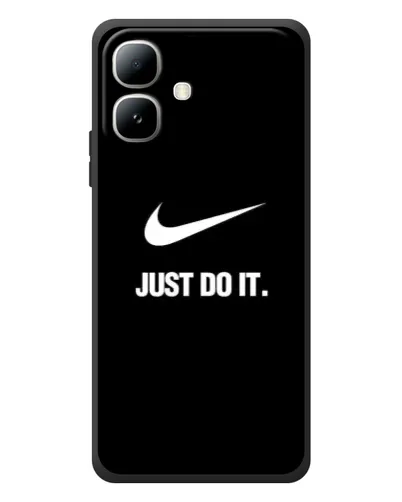 Чехол для Infinix Smart 20 с картинкой «Классический принт Nike» Чехол для Infinix Smart 20 с картинкой «Классический принт Nike»