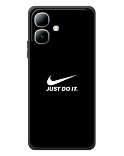 Чехол для Infinix Smart 20 с картинкой «Минимализм от Nike»