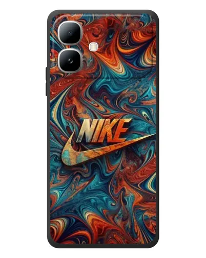 Чехол для Infinix Smart 20 с картинкой «Nike в абстракции» Чехол для Infinix Smart 20 с картинкой «Nike в абстракции»