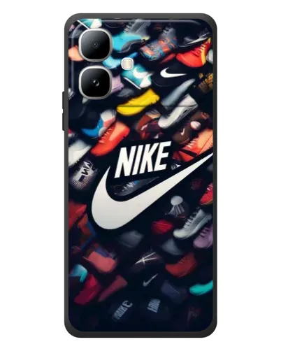 Чехол для Infinix Smart 20 с картинкой «Коллекция кроссовок Nike» Чехол для Infinix Smart 20 с картинкой «Коллекция кроссовок Nike»