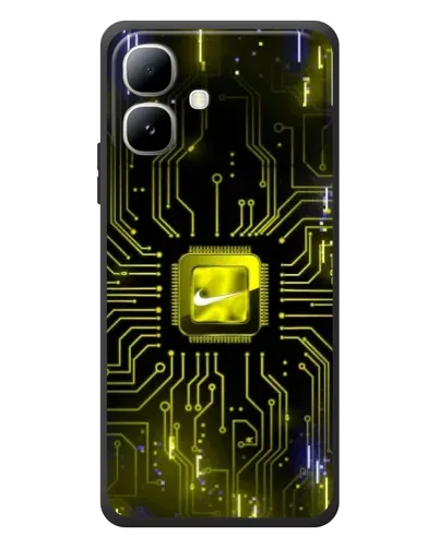 Чехол для Infinix Smart 20 с картинкой «Nike — золотая искра» Чехол для Infinix Smart 20 с картинкой «Nike — золотая искра»
