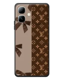 Чехол для Infinix Smart 20 с картинкой «Louis Vuitton — банты»