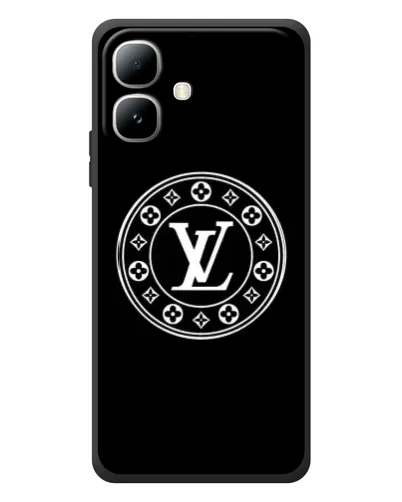 Чехол для Infinix Smart 20 с картинкой «LV — печать стиля»