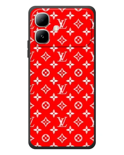 Чехол для Infinix Smart 20 с картинкой «Яркий паттерн LV»