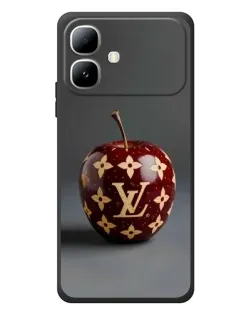 Чехол для Infinix Smart 20 с картинкой «Красное яблоко LV»