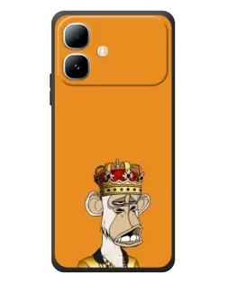Чехол для Infinix Smart 20 с картинкой «Золотая обезьяна Bored Ape»