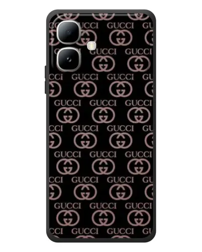 Чехол для Infinix Smart 20 с картинкой «Классическая монограмма Gucci»