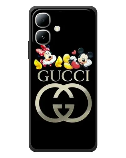 Чехол для Infinix Smart 20 с картинкой «Gucci — герои Disney»