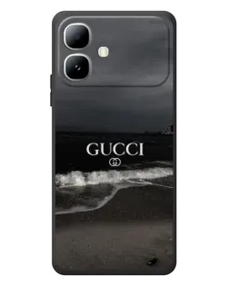 Чехол для Infinix Smart 20 с картинкой «Gucci — морской прибой»