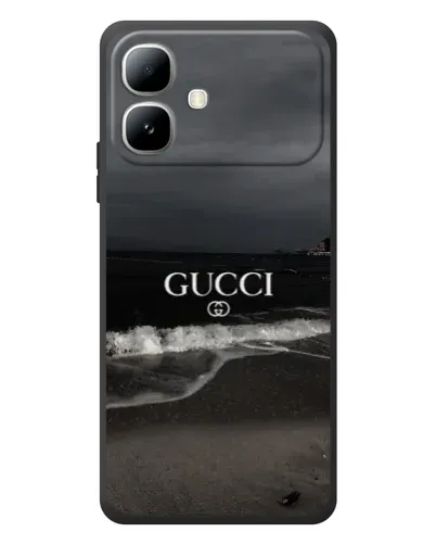 Чехол для Infinix Smart 20 с картинкой «Gucci — морской прибой»