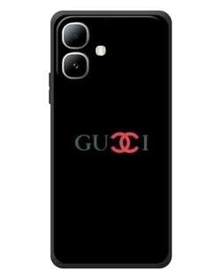Чехол для Infinix Smart 20 с картинкой «Gucci — красный градиент»