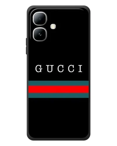 Чехол для Infinix Smart 20 с картинкой «Gucci — красный пояс»