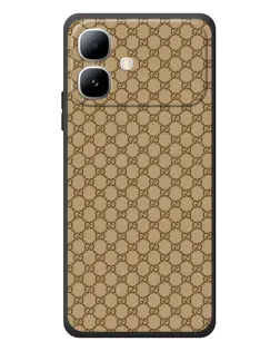 Чехол для Infinix Smart 20 с картинкой «Gucci — классический беж»