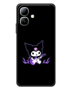 Чехол для Infinix Smart 20 с картинкой «Электрическая Kuromi» Чехол для Infinix Smart 20 с картинкой «Электрическая Kuromi»