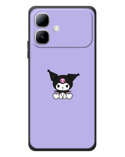 Чехол для Infinix Smart 20 с картинкой «Kuromi — фиолетовый минимализм» Чехол для Infinix Smart 20 с картинкой «Kuromi — фиолетовый минимализм»