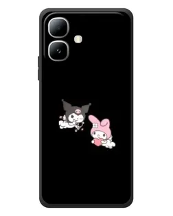 Чехол для Infinix Smart 20 с картинкой «My Melody и Kuromi» Чехол для Infinix Smart 20 с картинкой «My Melody и Kuromi»
